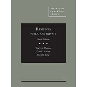 Pre-Owned Remedies, Public and Private (American Casebook Series)