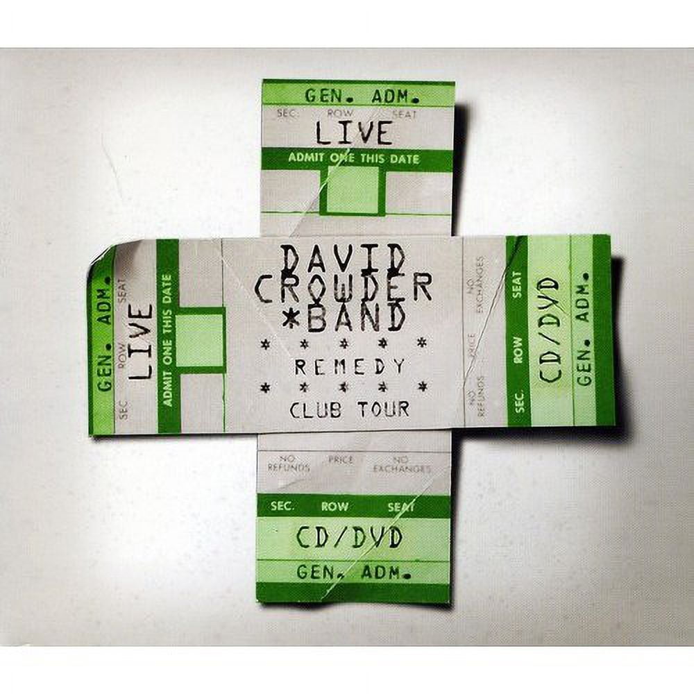 Pre-Owned Remedy Club Tour [Slipcase] by David Crowder (CD, Aug-2008, Six Steps Records)