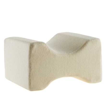 Remedy Contoured Memory Foam Leg Pillow (White)
