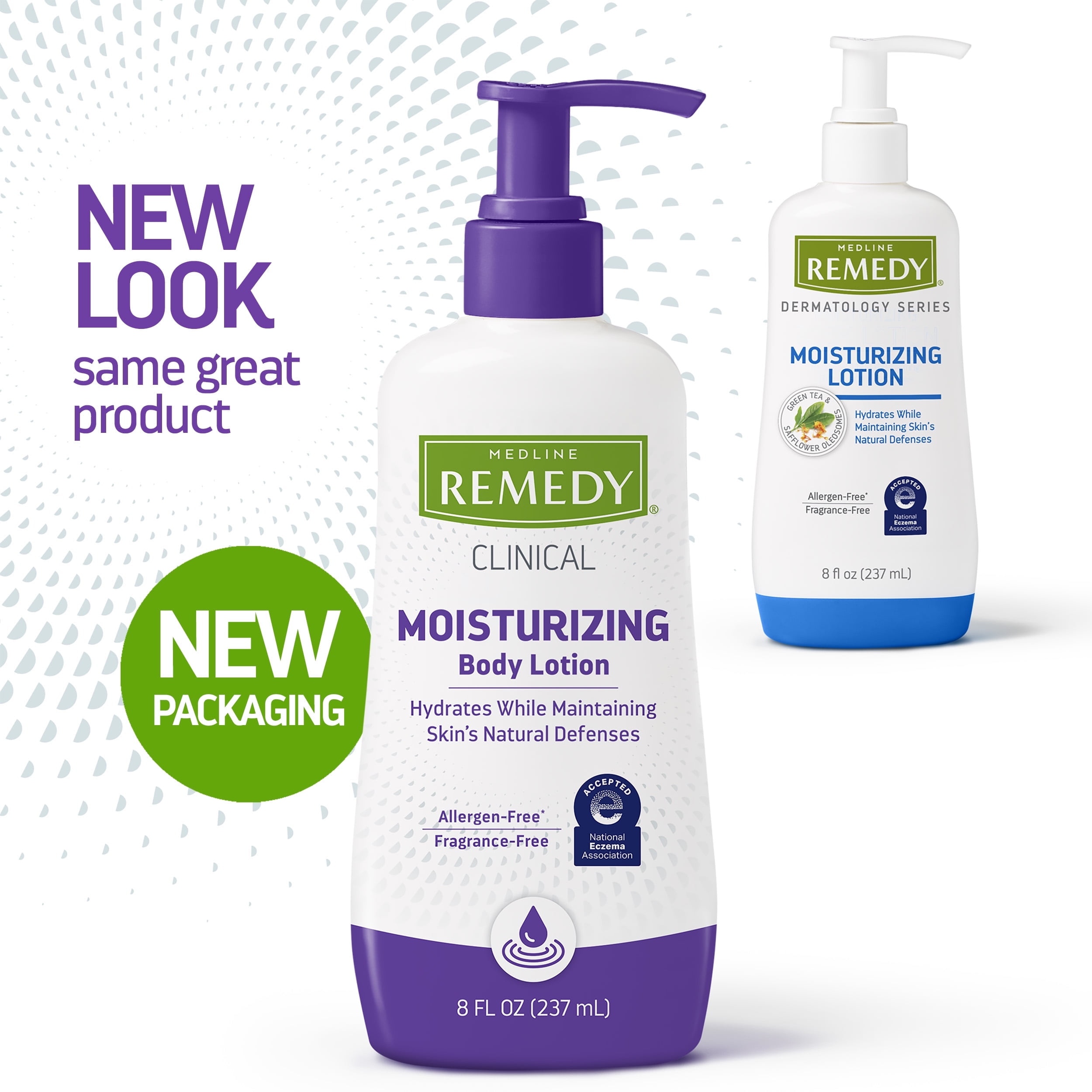 Remedy Dermatology Series Body Lotion for Dry Skin, 8 Oz, Unscented