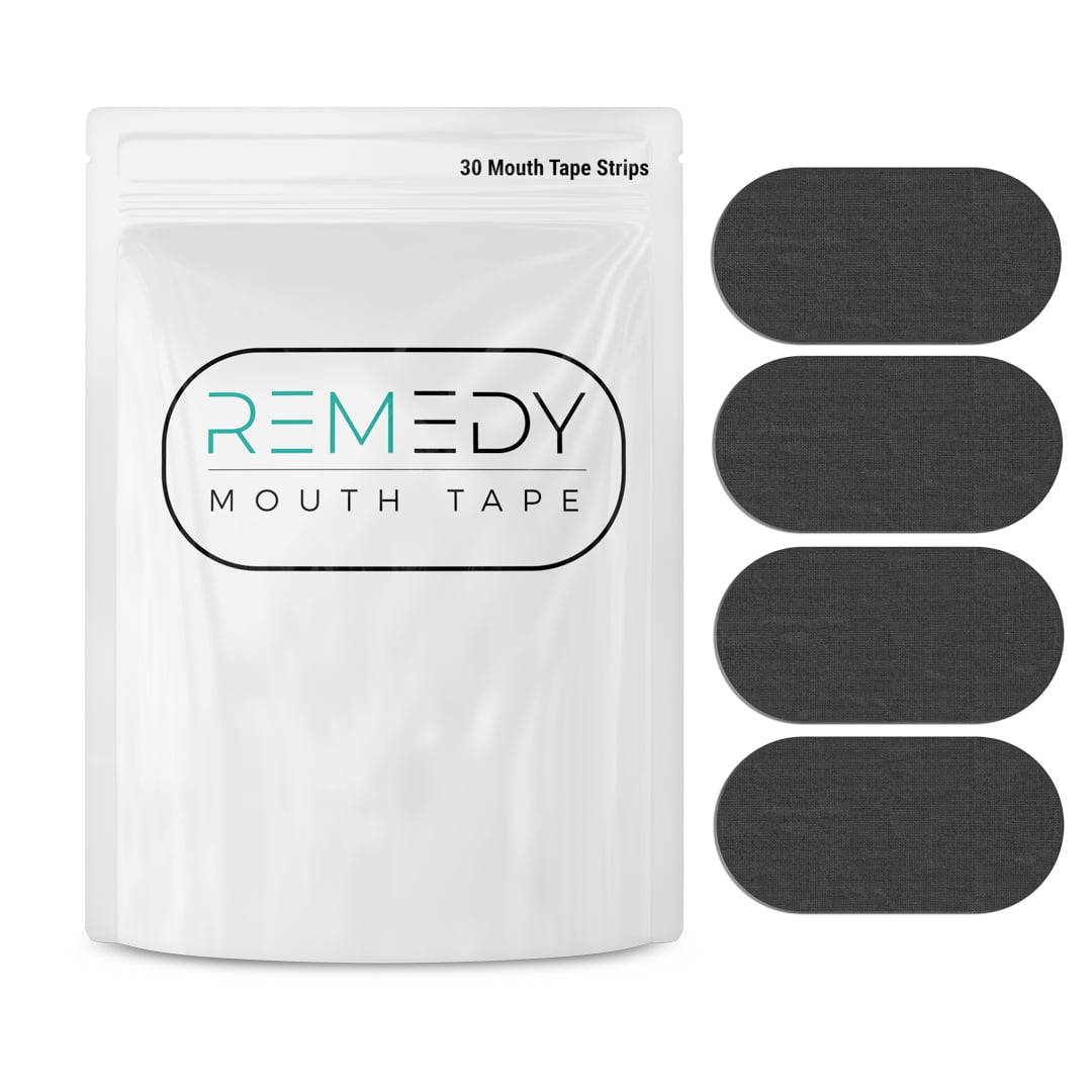 Remedy Gentle Sleepers Mouth Tape 30 Breathable Strips for Snoring