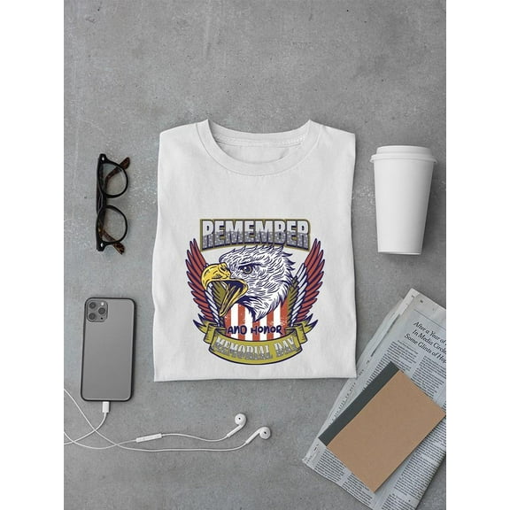 Remember And Honor Memorial Day T-shirt Men's -SmartPrintsInk Designs