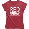 thumbnail image 1 of Remember Everyone Deployed Friday Until They All Come Home Women's T-Shirt, 1 of 4