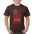 thumbnail image 1 of Remember Everyone Deployed T-shirt Until They All Come Home RED Friday Military US Flag American Patriot Men's Tee, 1 of 7