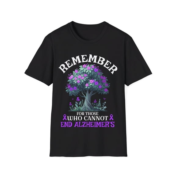 Remember For Those Who Cannot Alzheimer's Awareness Month TShirt