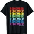 thumbnail image 1 of Remember God's Promise Gen 9:13-15 Christian Rainbow T-Shirt, 1 of 5