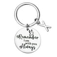 Remember I Am With You Always Stainless Steel Keychain Ideal For
