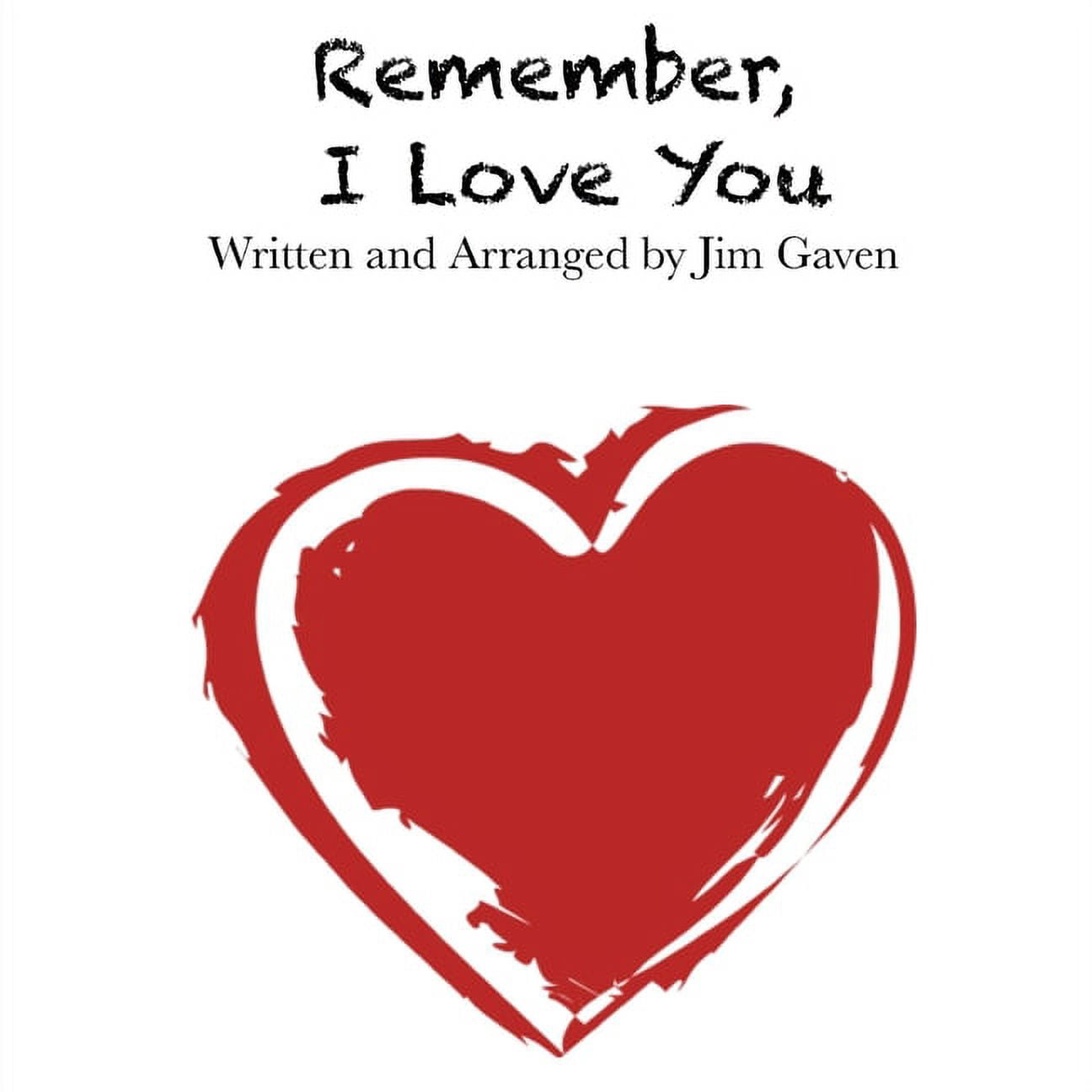 Remember, I Love You, (Paperback) - Walmart.com