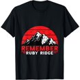 Ruby Ridge Cat Remember Ruby Ridge Idaho Mountain T-Shirt - Walmart.com