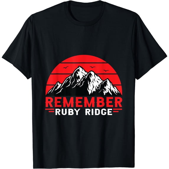 Ruby Ridge Cat Remember Ruby Ridge Idaho Mountain T-Shirt - Walmart.com