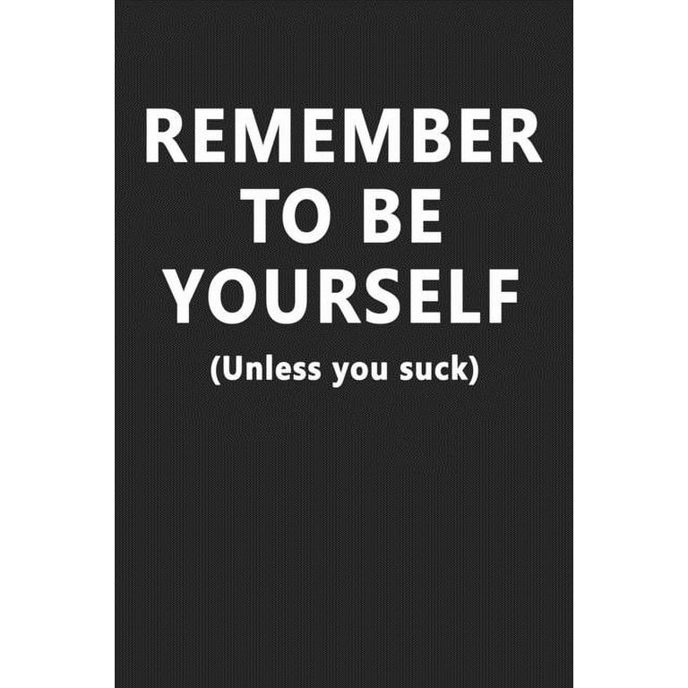 DO IT FOR YOURSELF - motivational typography Hardcover Journal