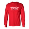 thumbnail image 1 of Remember When I Asked For Your Opinion Yeah Me Neither Sarcastic Novelty Gift Idea Adult Humor Funny Men's Long Sleeve Shirts, 1 of 3
