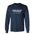 thumbnail image 1 of Remember When I Asked For Your Opinion Yeah Me Neither Sarcastic Novelty Gift Idea Adult Humor Funny Men's Long Sleeve Shirts, 1 of 3