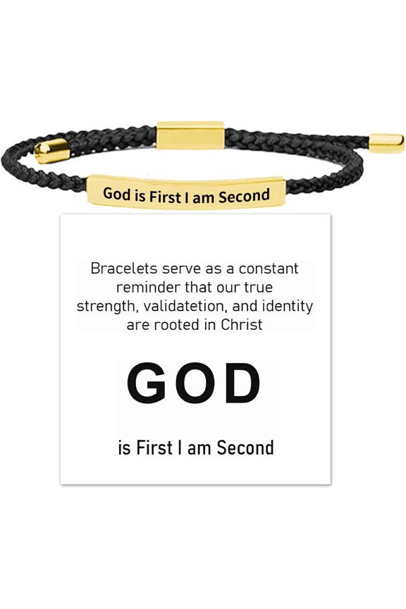 Remember Who The F You Are Bracelet Dont Let The Hard Days Win Bracelet Motivational Bracelet for Women Braided String Inspirational Gifts