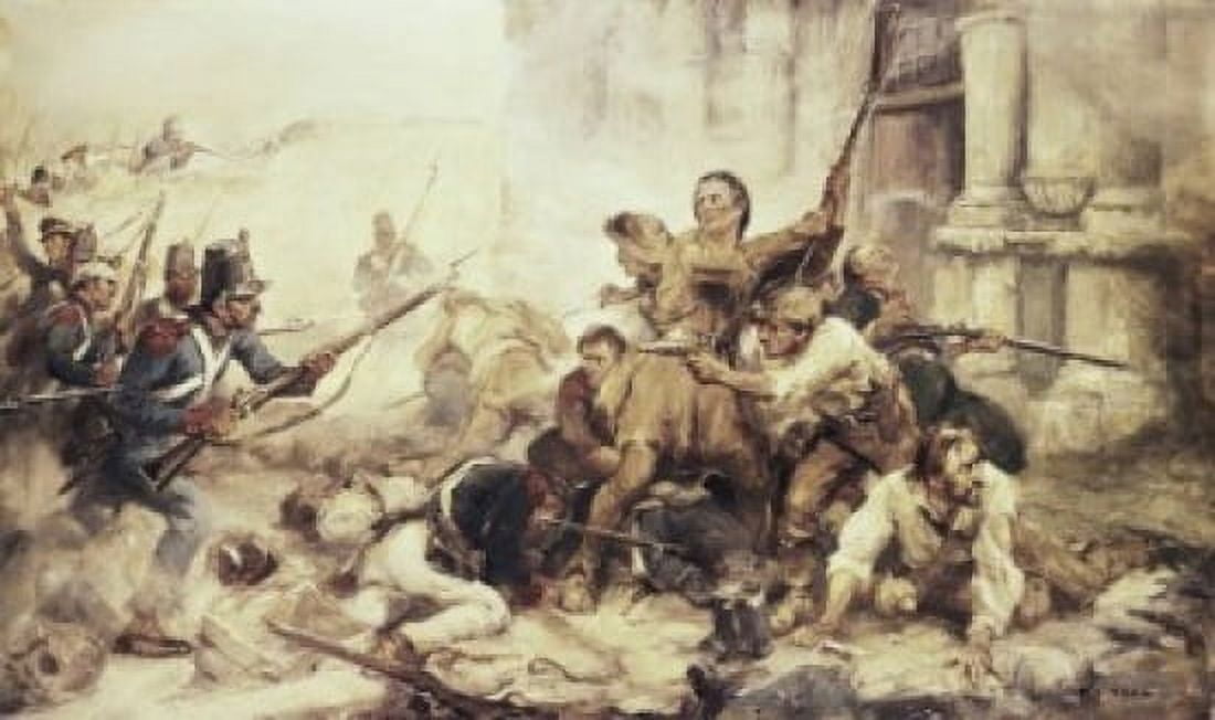 Remember the Alamo Frederick Coffay Yohn (1875-1933American) Canvas Art - Frederick Coffay Yohn (18 x 24)