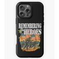 thumbnail image 1 of Remembering D-Day Heroes Vet Phone Case for iPhone 16 15 14 13 12 11 Pro Max, 1 of 2
