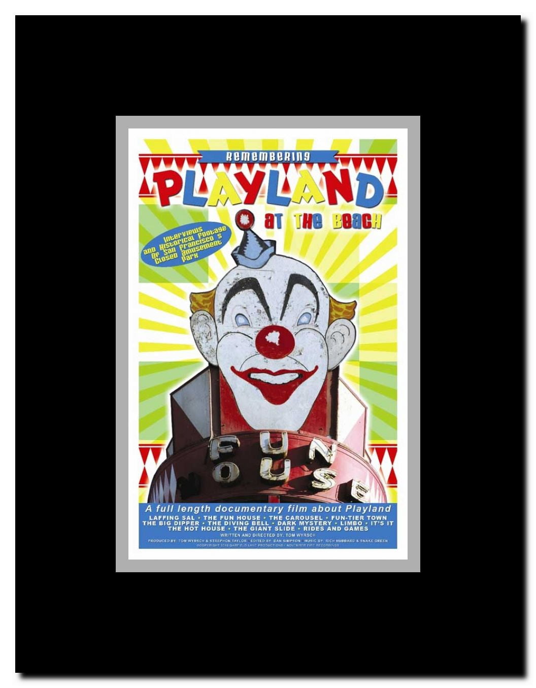 Remembering Playland at the Beach Framed Movie Poster
