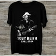 Remembering Toby Keith 19612024 Gift Fan Unisex Short Sleeve TShirt