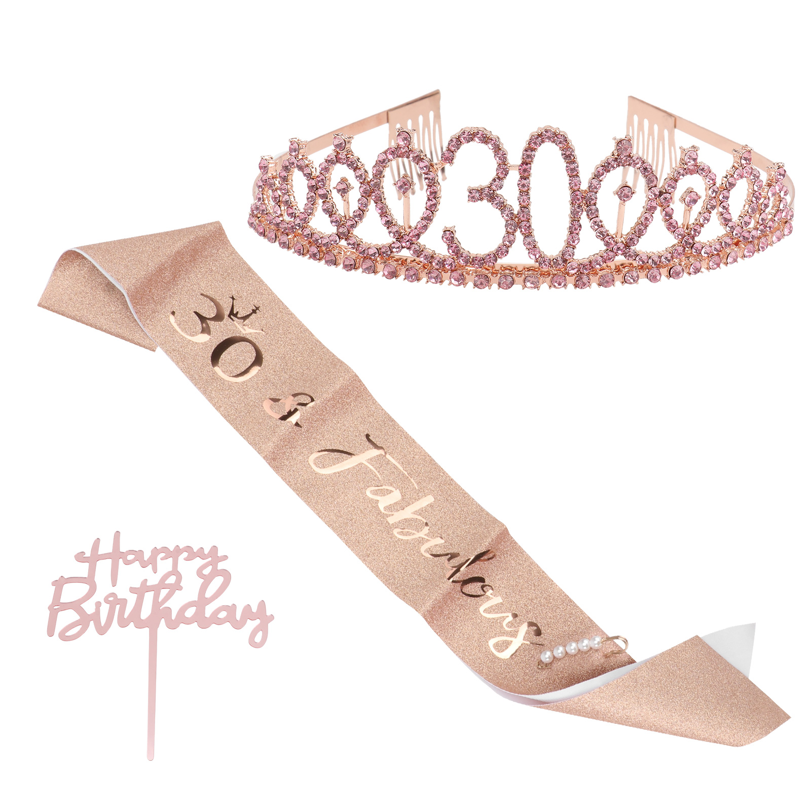 Remembrance Gifts Birthday Party Straps Number Shoulder Merry Cake