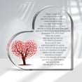 thumbnail image 1 of Remembrance Gifts, Sympathy Gifts, Funeral in Memory of Loved One, Heart Shaped Acrylic Decor Sign, Grieving Gift with Sympathy Condolence, Bereavement Condolence Gifts, 1 of 7