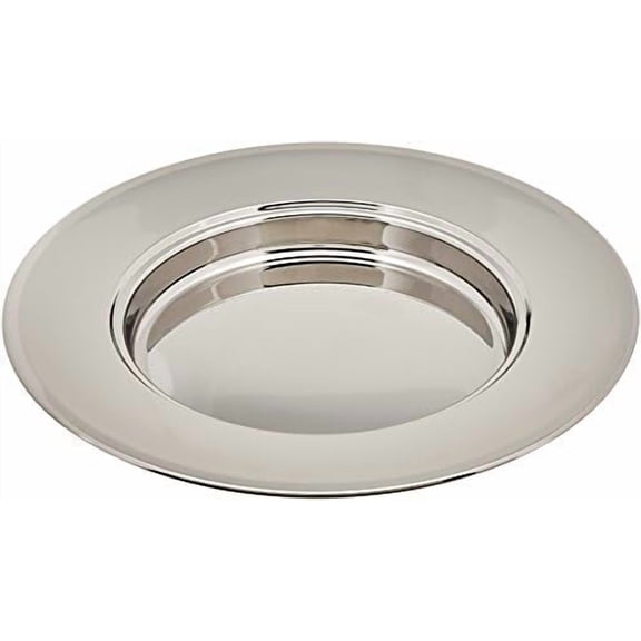 RemembranceWare Communion Bread Plate, Silver