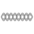 thumbnail image 1 of Remflex Inc. 3048 REM3048 1937-1940 FORD L-HEAD (FLAT HEAD) GRAPHITE EXHAUST GASKET - GREY, 1 of 1