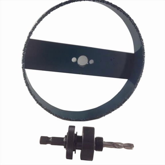 Remgrit 6.38 In. Carbide Grit Recessed Light Installation Kit