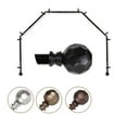 thumbnail image 1 of Remi 13/16" dia. 5-Sided Bay Window Curtain Rod - Black, 1 of 1