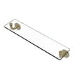 thumbnail image 1 of Remi Collection 22 Inch Glass Vanity Shelf with Beveled Edges, 1 of 7