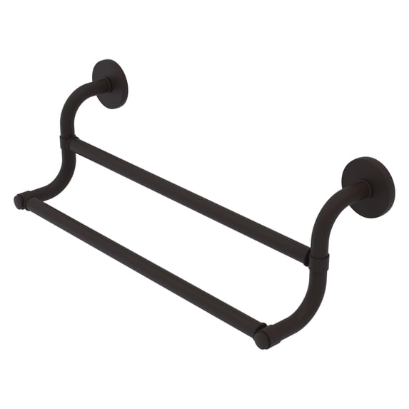 Remi Collection Double Towel Bar - Oil Rubbed Bronze / 24 Inch