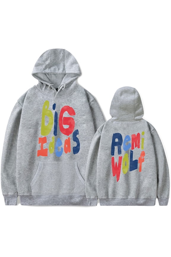 Big Idea Hoodie Unisex Hooded Sweatshirt Casual Long Sleeve Pullover