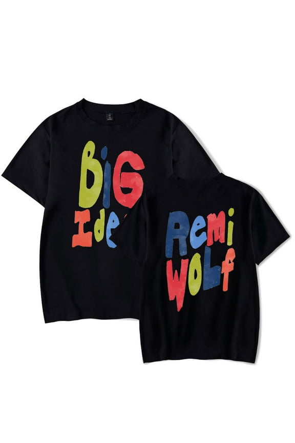 Remi Wolf Big Idea T-shirt Casual Crewneck Short Sleeve Tee Women Men Fashion Tops