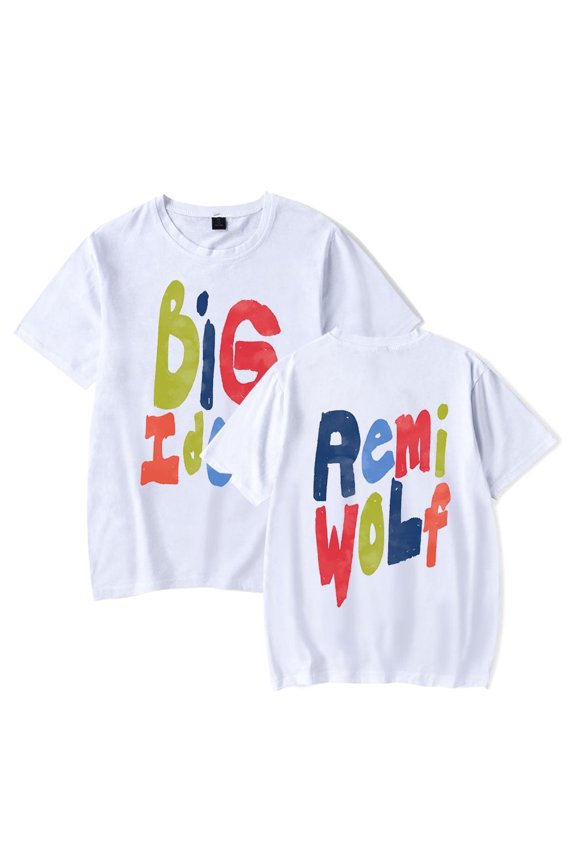 Remi Wolf Big Idea T-shirt casual round neck pure cotton short sleeved T-shirt unisex fashion top
