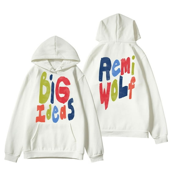 Remi Wolf Big Ideas Hoodie 2024 Tour Album Merch Unisex Fashion Casual Long Sleeve Sweatshirt