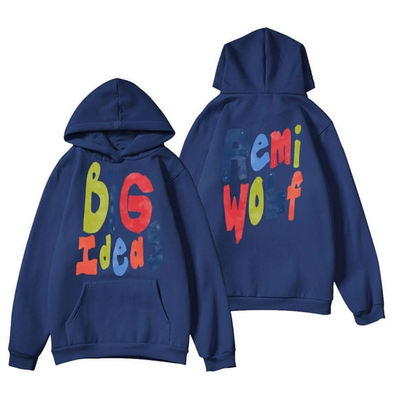 Remi Wolf Big Ideas Hoodie 2024 Tour Album Merch Unisex Fashion Casual Long Sleeve Sweatshirt