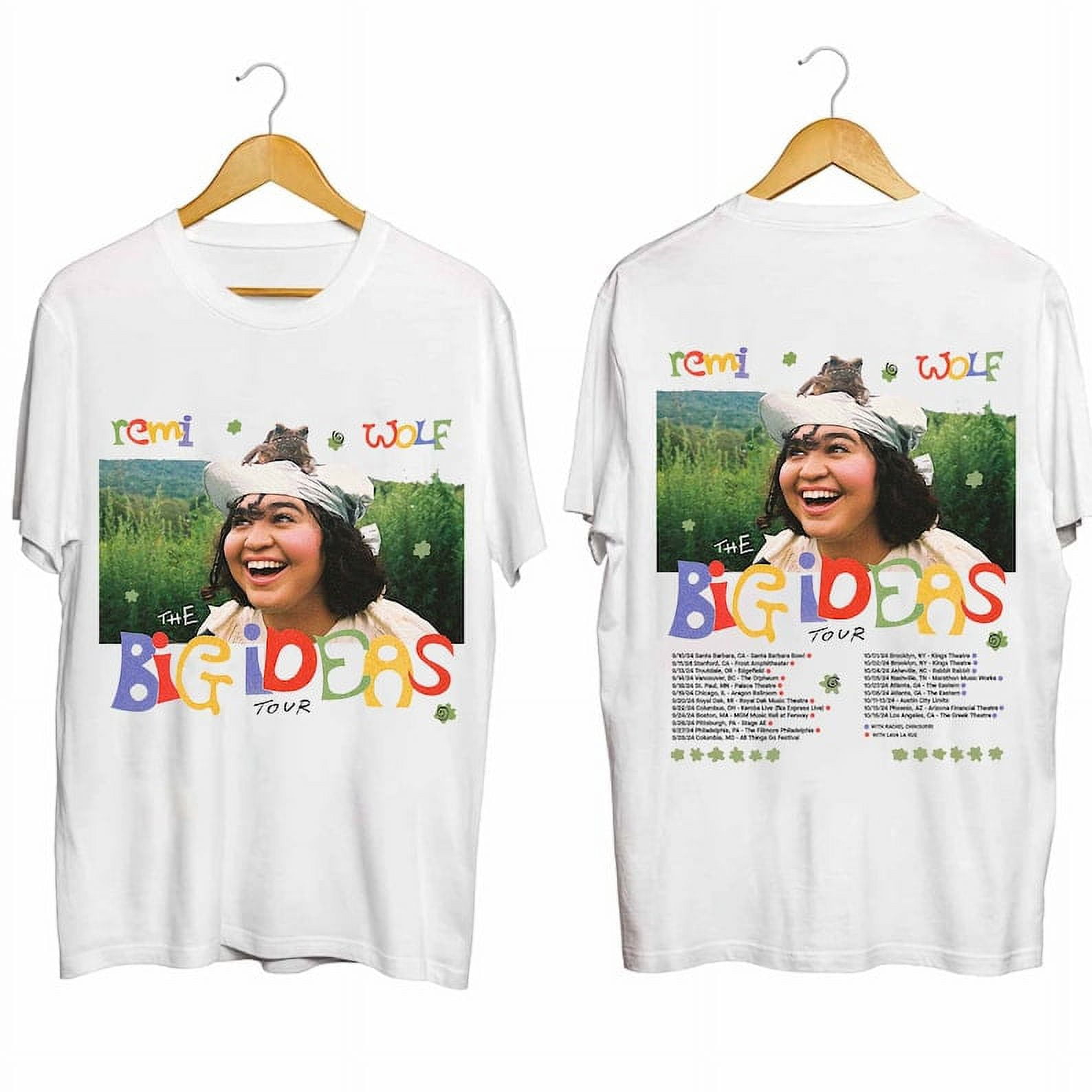 Remi Wolf The Big Ideas Tour 2025 Shirt CIEN LUXURY, Remi Wolf Fan