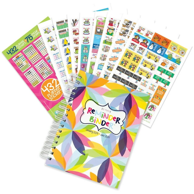 Reminder Binder® 20242025 Planner; 18month Calendar with Busy Mom