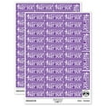 thumbnail image 1 of Reminder Past Due Push Pin Payment Sticker Set - Purple - Gloss Finish - 1.5" Small, 1 of 7