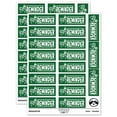 thumbnail image 1 of Reminder with String Finger Sticker Set - Dark Green - Matte Finish - 2.00" Large, 1 of 7