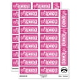 thumbnail image 1 of Reminder with String Finger Sticker Set - Hot Pink - Gloss Finish - 2.00" Large, 1 of 7
