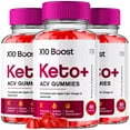 Remingo (3 Pack) X10 Boost Keto, X10 Boost Keto ACV Weight Loss Gummies