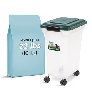 Remington, 22 Lbs. Airtight Pet Food Container | Dog & Cat Food Storage Bin