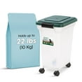 Remington® 22lb (28 Qt.) Airtight Pet Food Container with Scoop for Dog