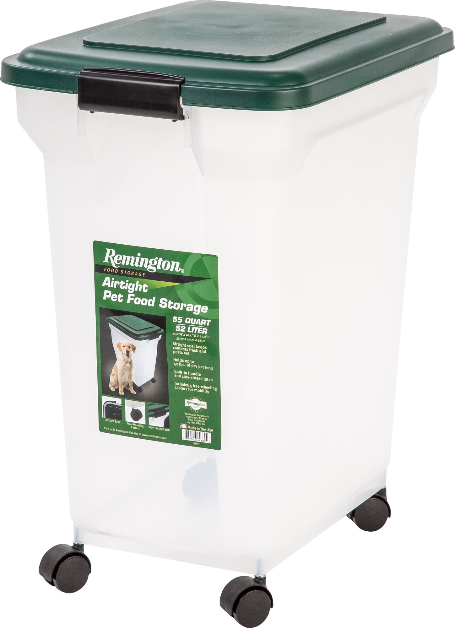 Iris 55 qt pet food container cheap