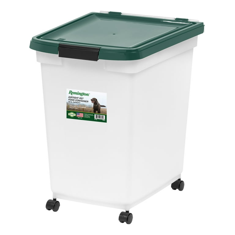 IRIS USA Remington 50lb Airtight Pet Food Container Walmart