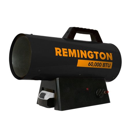 Remington 60000 Btu Battery Powered Liquid Propane Forced Air Heater With Variable Output