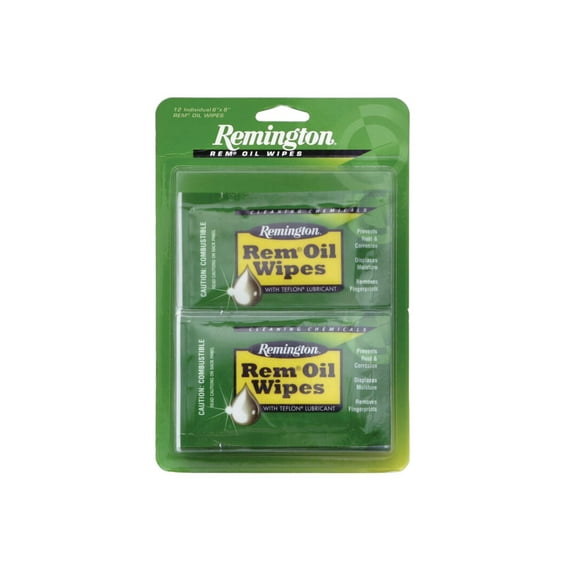 Remington Accessories Rem Oil Wipes (12 Count) 6" X 8" wipes