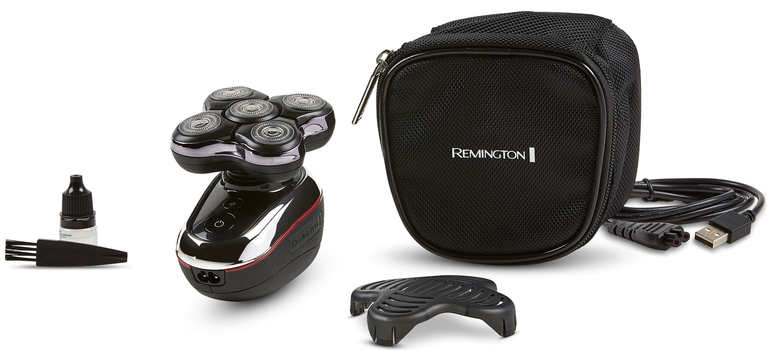 Remington Balder Deluxe Electric Razor, Titanium Blades Rotary Shaver