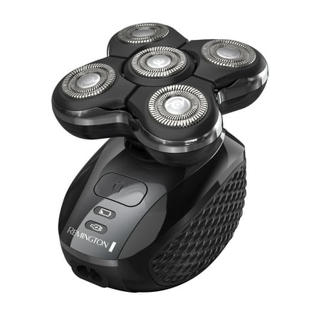 REMINGTON Balder Pro Cordless Rechargeable Waterproof Men's Head Electric Shaver, Black, XR7000