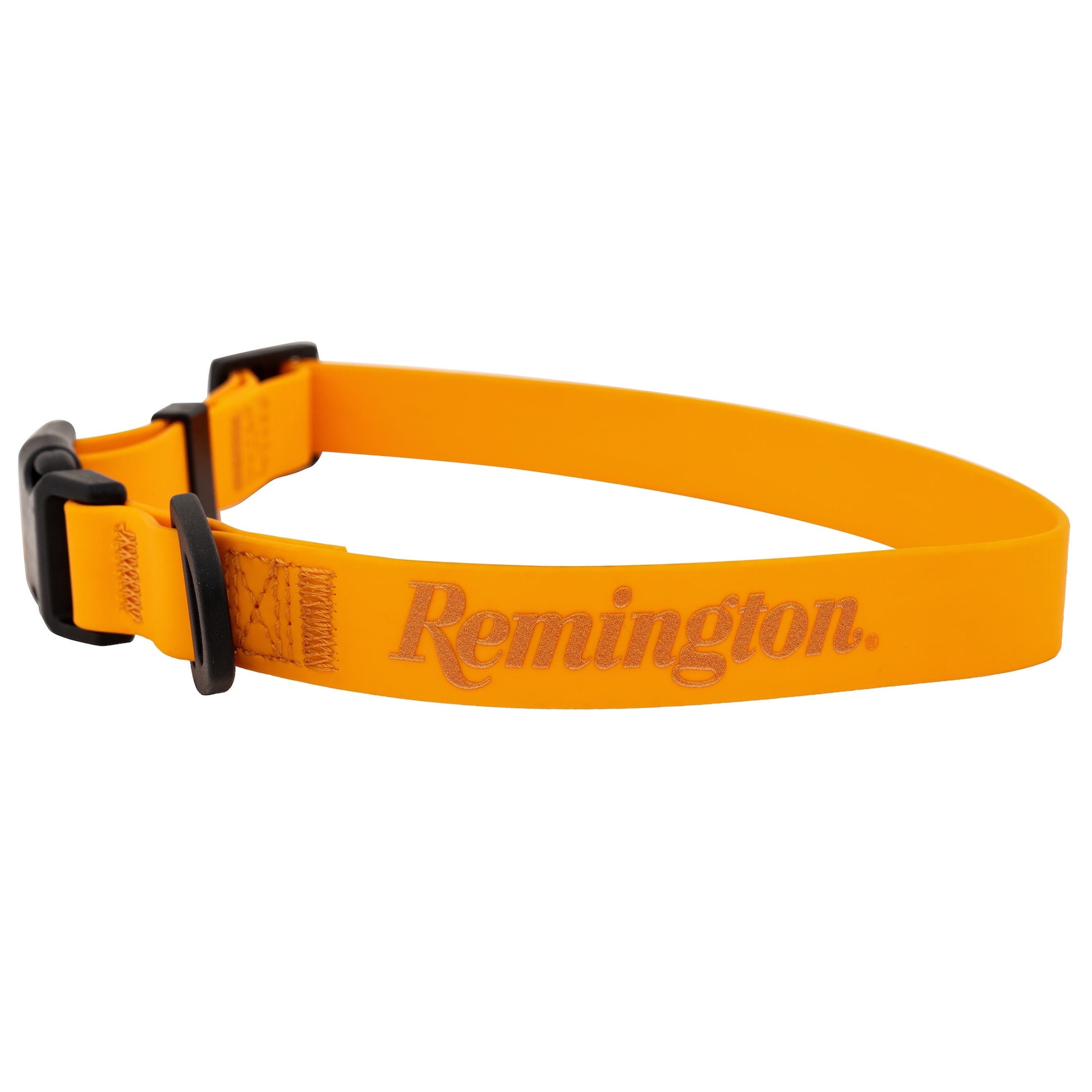 Remington Coated Dog Collar, Orange, Size M